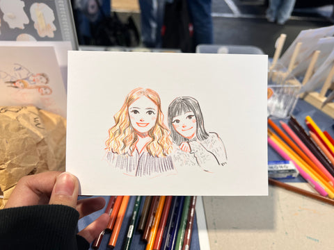 Portrait Colour pencil style